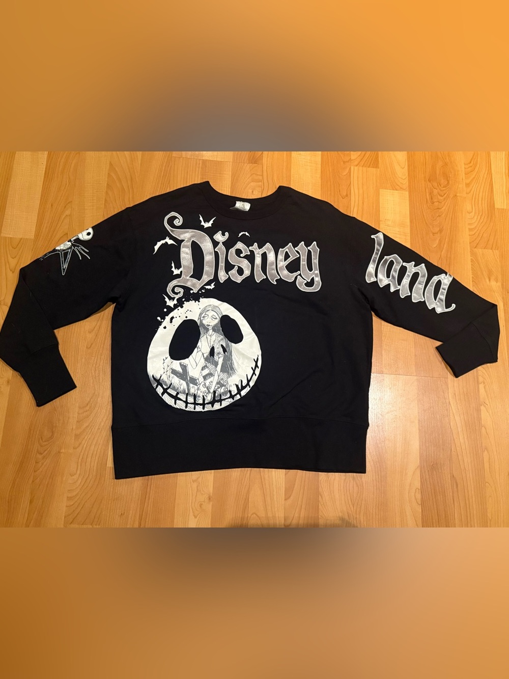 Disney, The Nightmare Before Christmas, Sally and Jack Skeleton Top Size Small